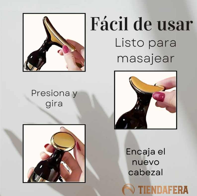 Masajeador Facial 3 En 1