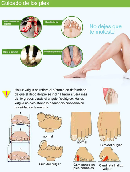 CORRECTOR DE JUANETES 2 UNIDADES