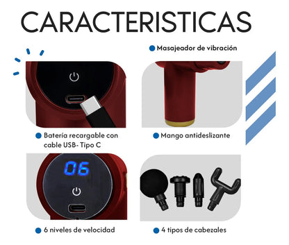Pistola Masajeadora Muscular