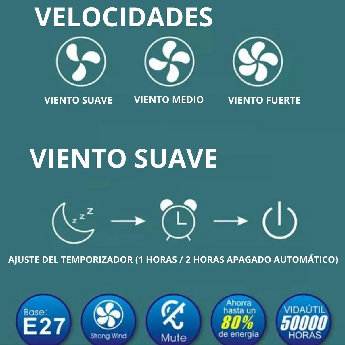 Foco Ventilador